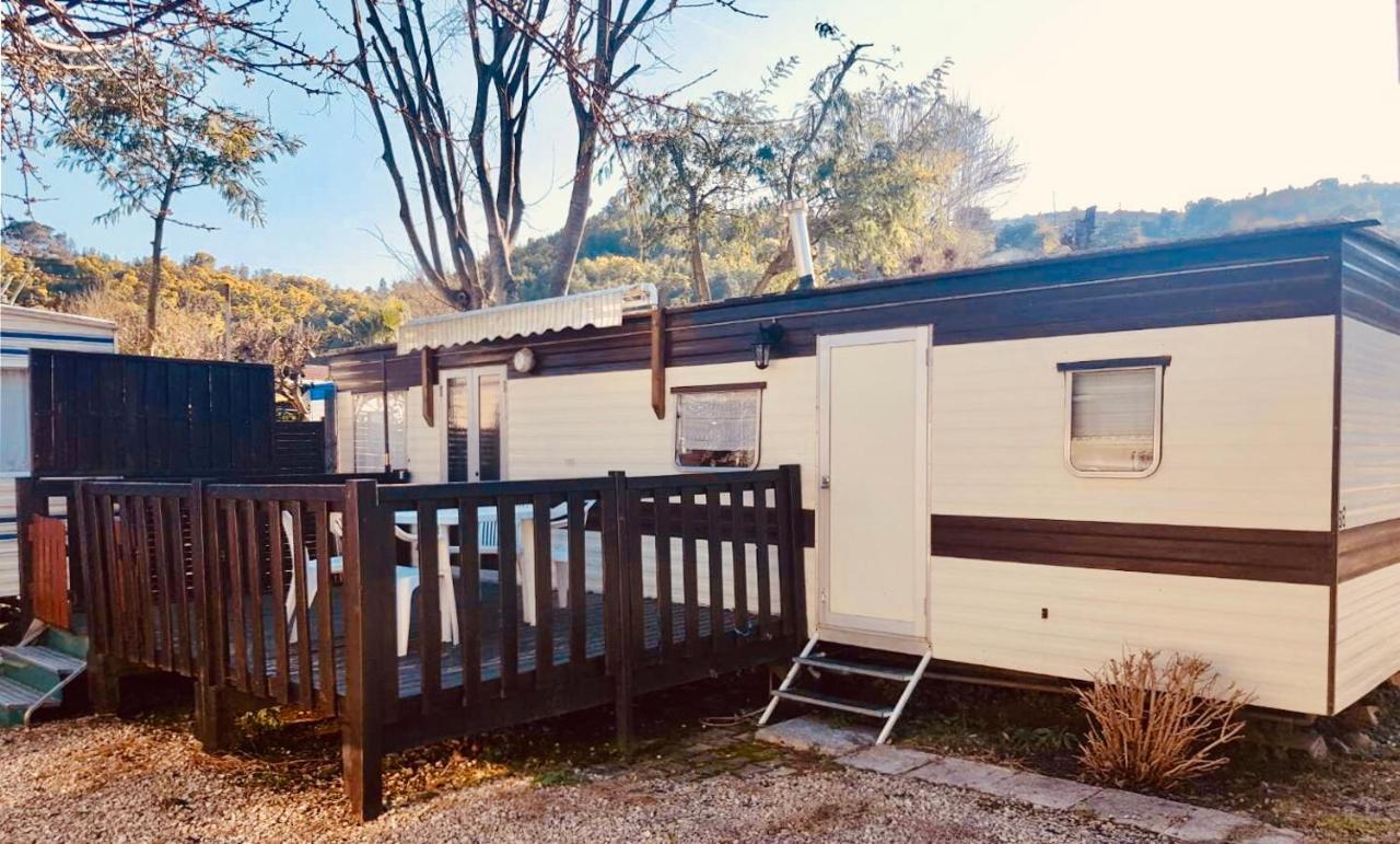 Camping Les Mimosas Hotell Pégomas Exteriör bild